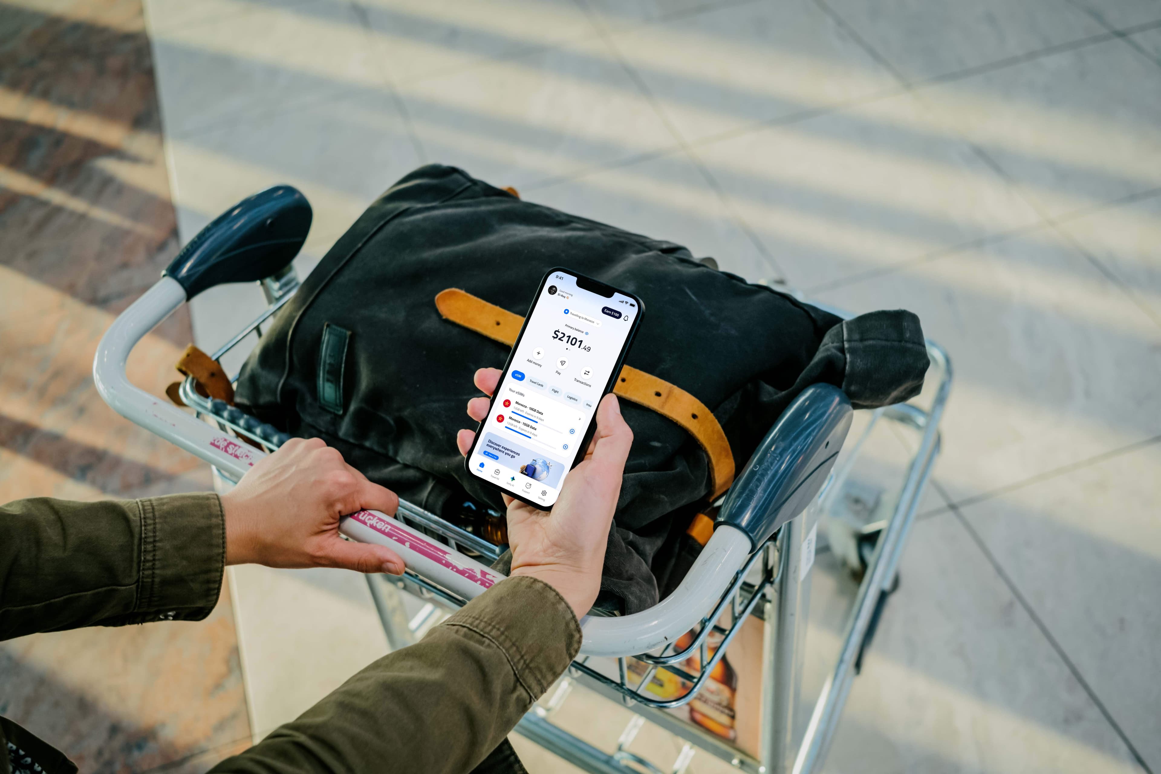 File a claim in the app